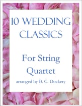 10 Wedding Classics for String Quartet P.O.D. cover